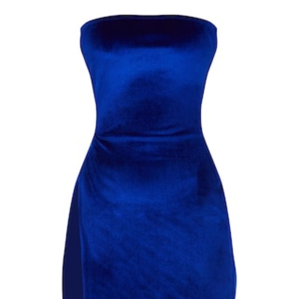 PLT Velvet Extreme Split Midi Dress - Picture 6 of 6
